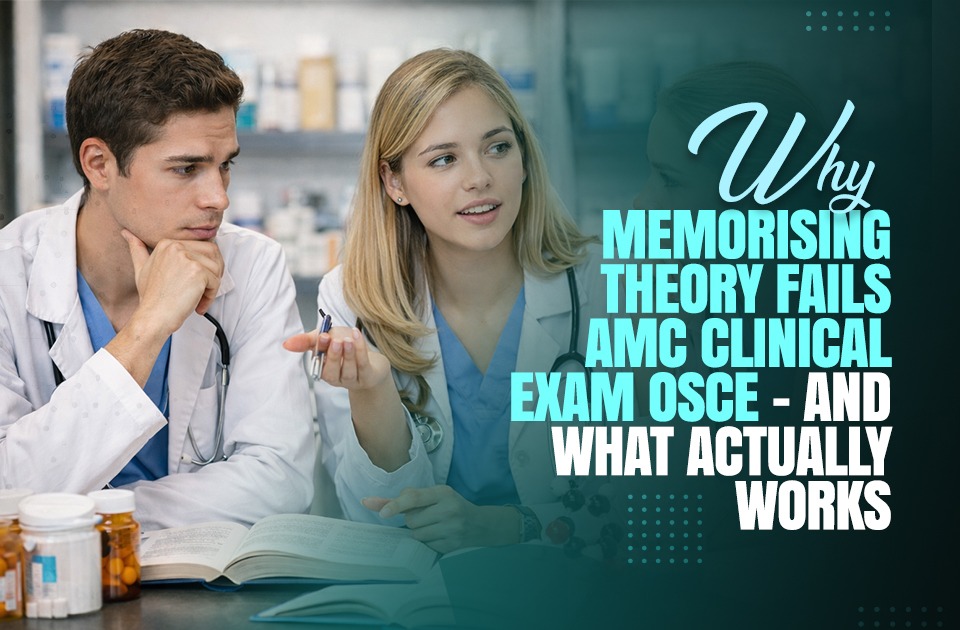 Why Memorising Theory Fails AMC Clinical Exam OSCE – and What Actually Works