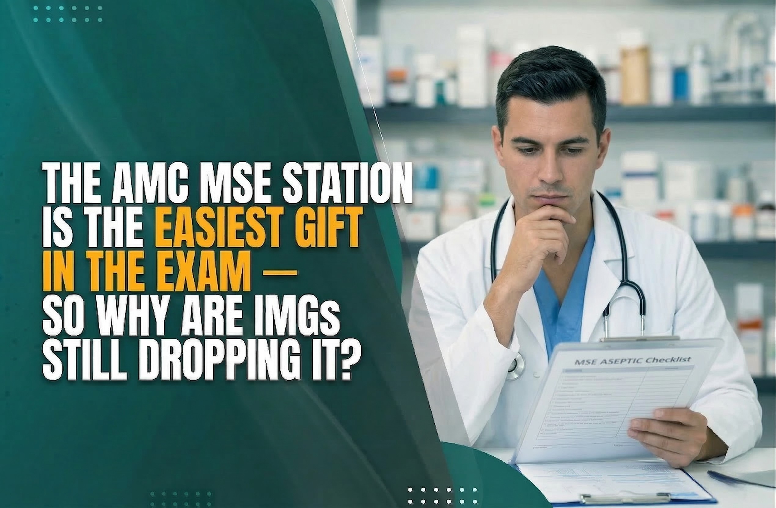 The AMC MSE Station Is the Easiest Gift in the Exam