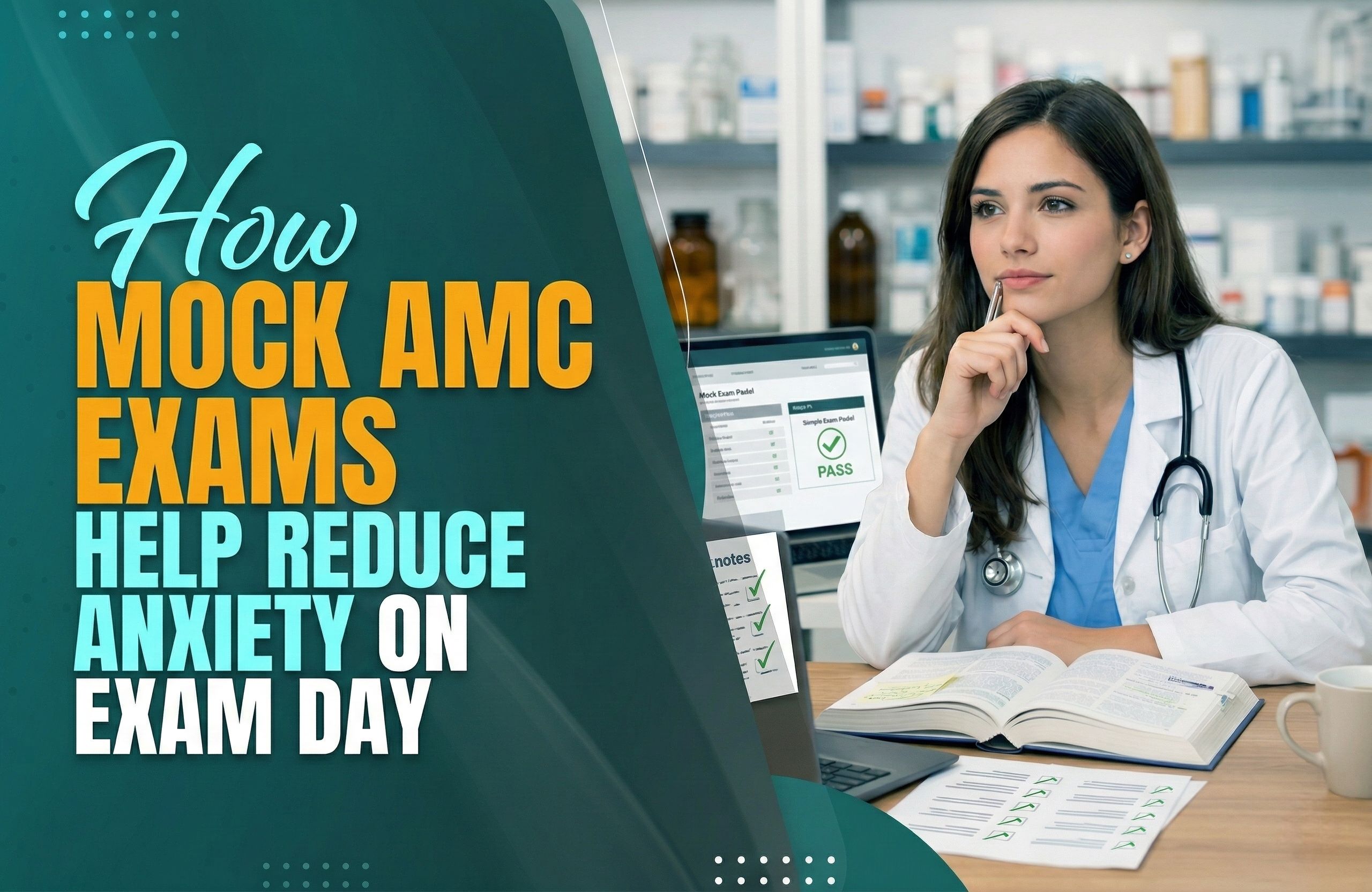 How Mock AMC Exams Help Reduce Anxiety on Exam Day